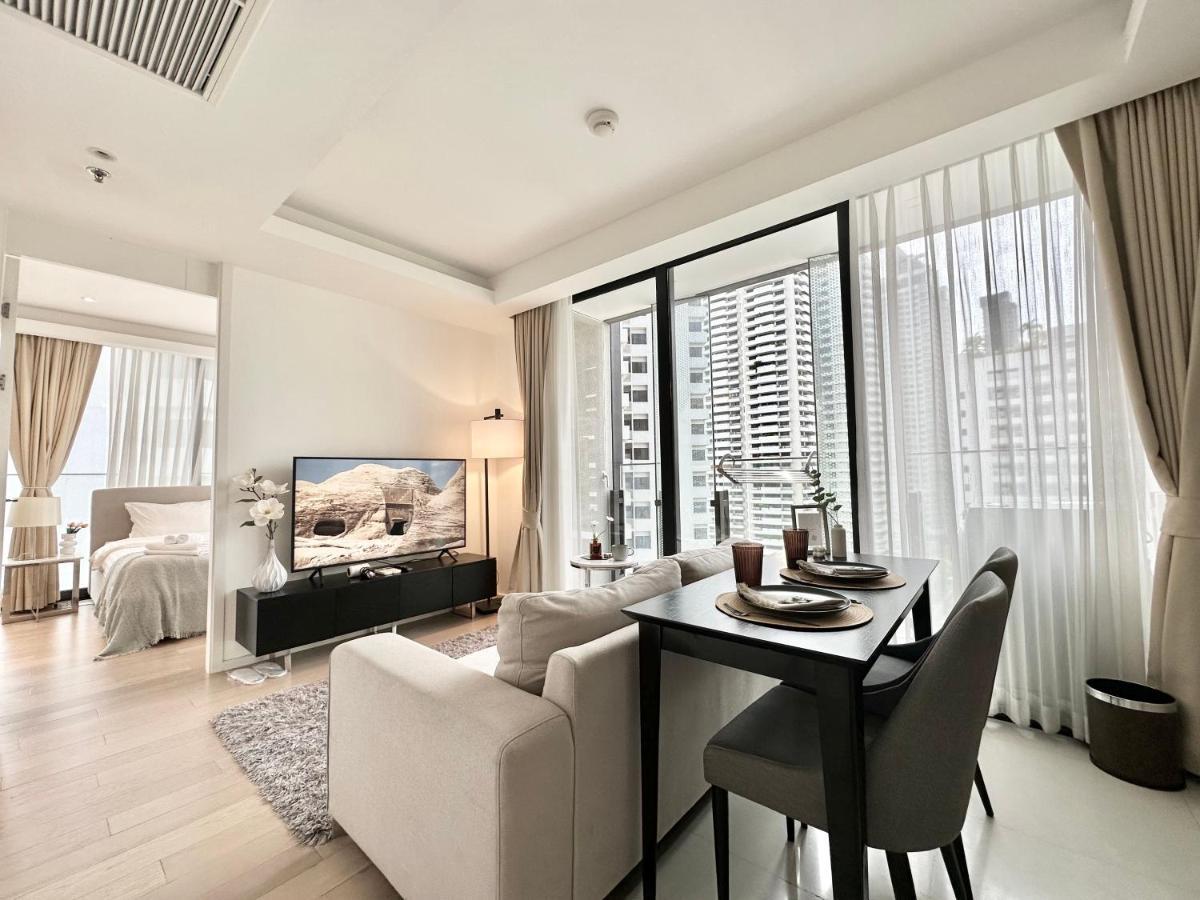 Sukhumvit 11#Luxury#Pool#Gym#Bts Nana&Mrt Sukhumvit#1Br#Max2Ppl Apartment Bangkok Exterior photo